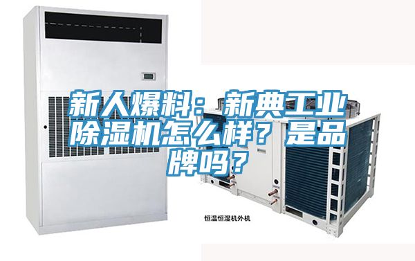 新人爆料：新典工業(yè)除濕機怎么樣？是品牌嗎？