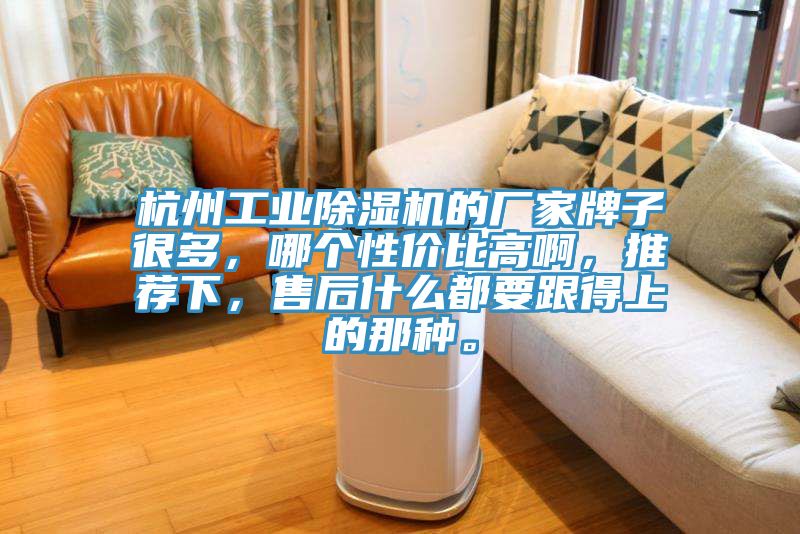 杭州工業(yè)除濕機的廠(chǎng)家牌子很多，哪個(gè)性?xún)r(jià)比高啊，推薦下，售后什么都要跟得上的那種。