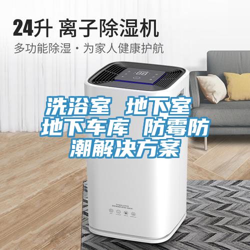 洗浴室 地下室 地下車(chē)庫 防霉防潮解決方案