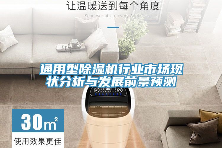通用型除濕機行業(yè)市場(chǎng)現狀分析與發(fā)展前景預測