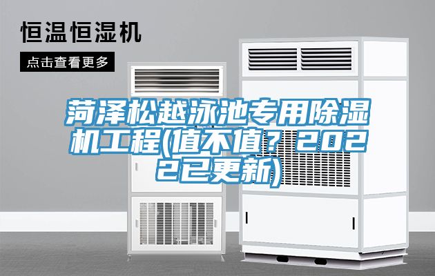 菏澤松越泳池專(zhuān)用除濕機工程(值不值？2022已更新)