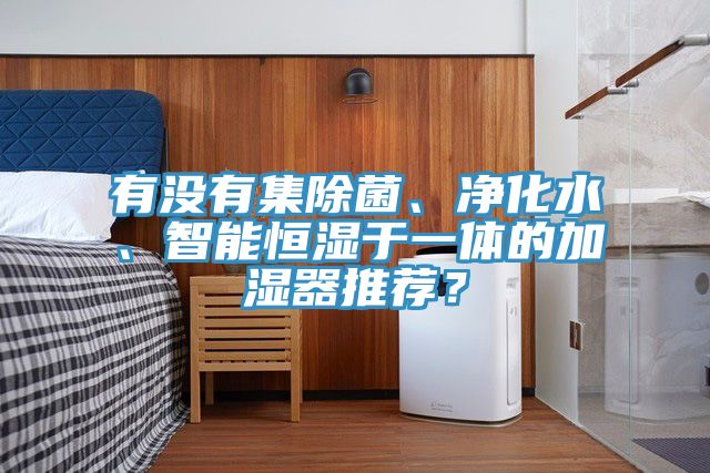 有沒(méi)有集除菌、凈化水、智能恒濕于一體的加濕器推薦？
