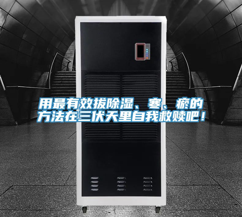 用最有效拔除濕、寒、瘀的方法在三伏天里自我救贖吧！