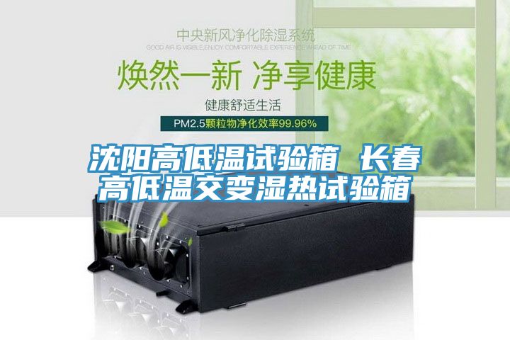沈陽(yáng)高低溫試驗箱 長(cháng)春高低溫交變濕熱試驗箱
