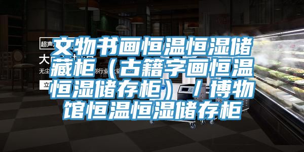文物書(shū)畫(huà)恒溫恒濕儲藏柜（古籍字畫(huà)恒溫恒濕儲存柜）／博物館恒溫恒濕儲存柜
