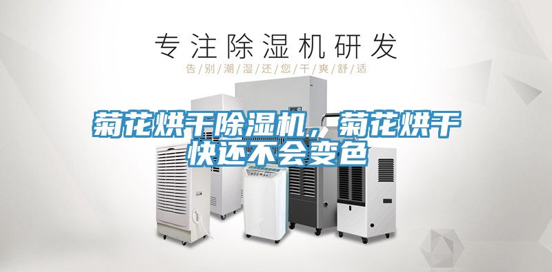 菊花烘干除濕機，菊花烘干快還不會(huì )變色