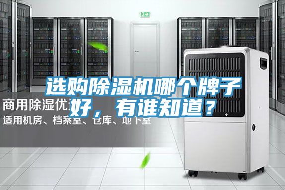選購除濕機哪個(gè)牌子好，有誰(shuí)知道？