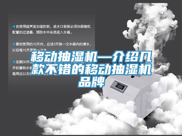 移動(dòng)抽濕機—介紹幾款不錯的移動(dòng)抽濕機品牌