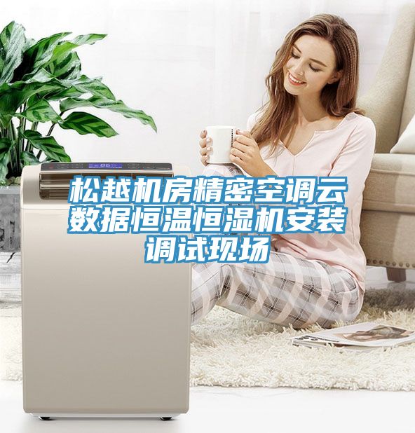 松越機房精密空調云數據恒溫恒濕機安裝調試現場(chǎng)