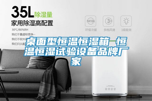 桌面型恒溫恒濕箱 恒溫恒濕試驗設備品牌廠(chǎng)家