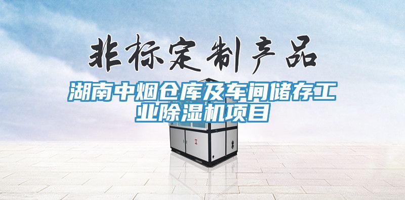 湖南中煙倉庫及車(chē)間儲存工業(yè)除濕機項目