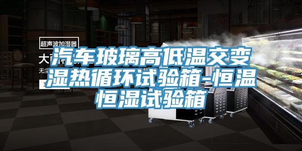 汽車(chē)玻璃高低溫交變濕熱循環(huán)試驗箱-恒溫恒濕試驗箱