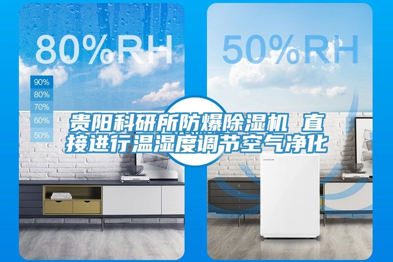貴陽(yáng)科研所防爆除濕機 直接進(jìn)行溫濕度調節空氣凈化