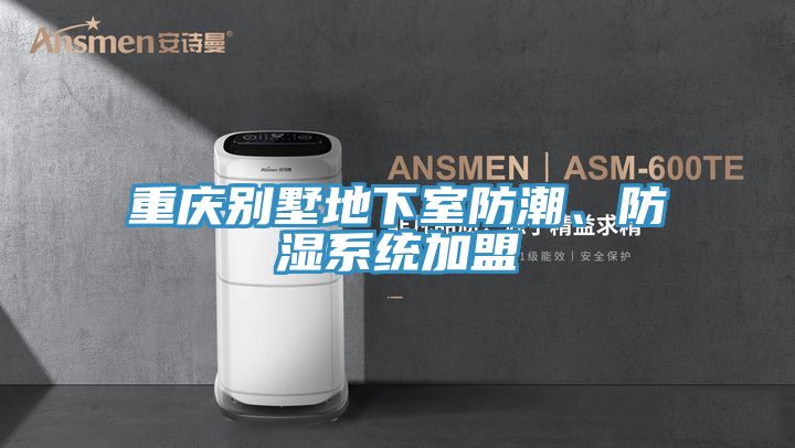 重慶別墅地下室防潮、防濕系統加盟