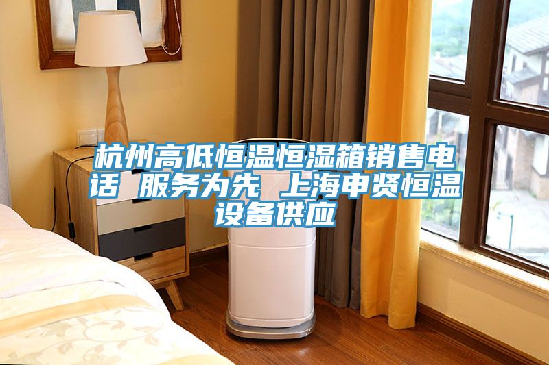 杭州高低恒溫恒濕箱銷(xiāo)售電話(huà) 服務(wù)為先 上海申賢恒溫設備供應