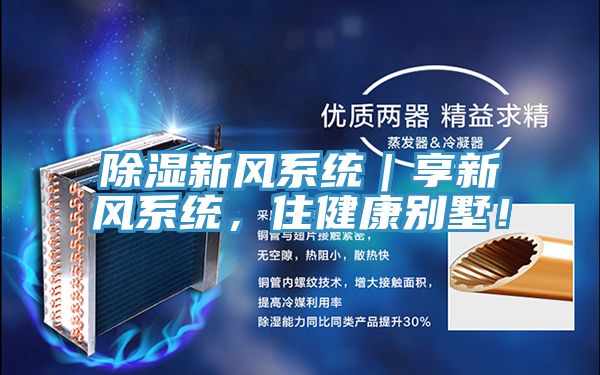 除濕新風(fēng)系統｜享新風(fēng)系統，住健康別墅！