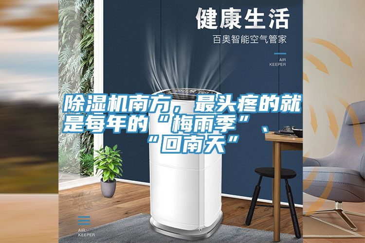 除濕機南方，最頭疼的就是每年的“梅雨季”、“回南天”