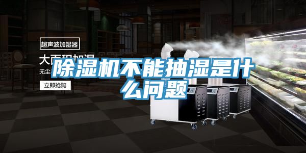 除濕機不能抽濕是什么問(wèn)題