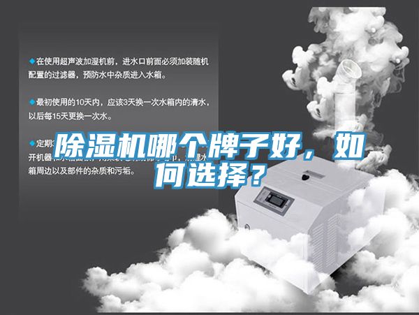 除濕機哪個(gè)牌子好，如何選擇？