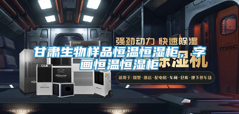 甘肅生物樣品恒溫恒濕柜，字畫(huà)恒溫恒濕柜