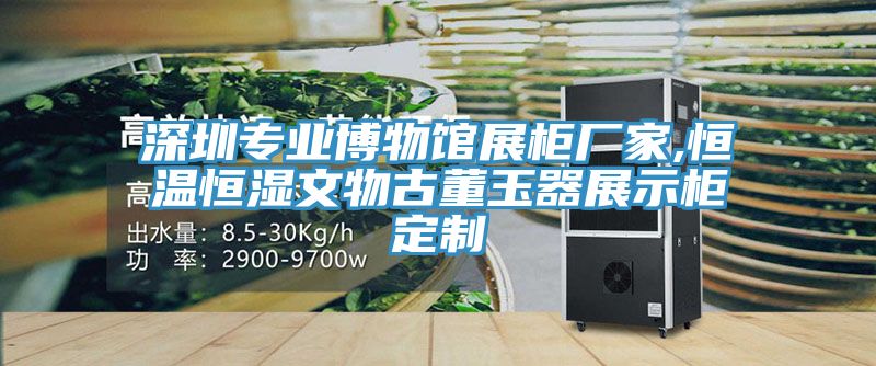 深圳專(zhuān)業(yè)博物館展柜廠(chǎng)家,恒溫恒濕文物古董玉器展示柜定制