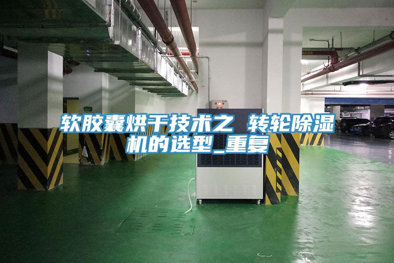 軟膠囊烘干技術(shù)之 轉輪除濕機的選型_重復