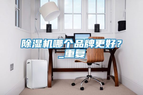 除濕機哪個(gè)品牌更好？_重復