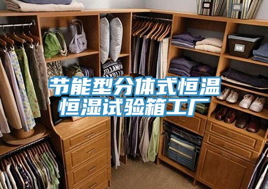 節能型分體式恒溫恒濕試驗箱工廠(chǎng)