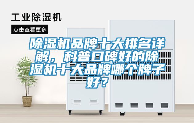 除濕機品牌十大排名詳解，科普口碑好的除濕機十大品牌哪個(gè)牌子好？