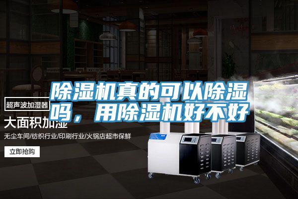 除濕機真的可以除濕嗎，用除濕機好不好