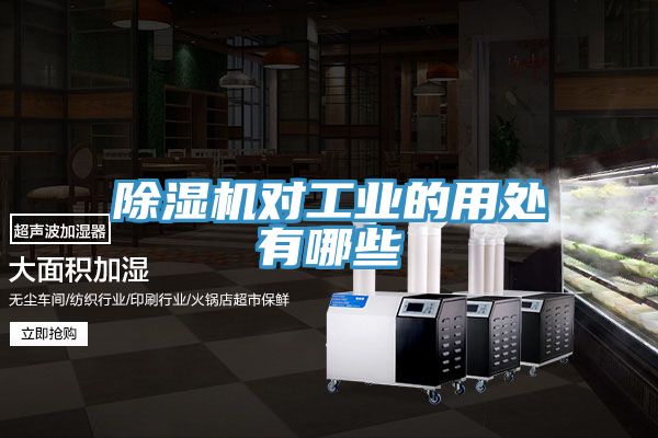 除濕機對工業(yè)的用處有哪些