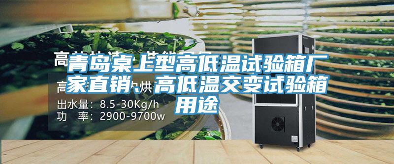 青島桌上型高低溫試驗箱廠(chǎng)家直銷(xiāo)、高低溫交變試驗箱用途