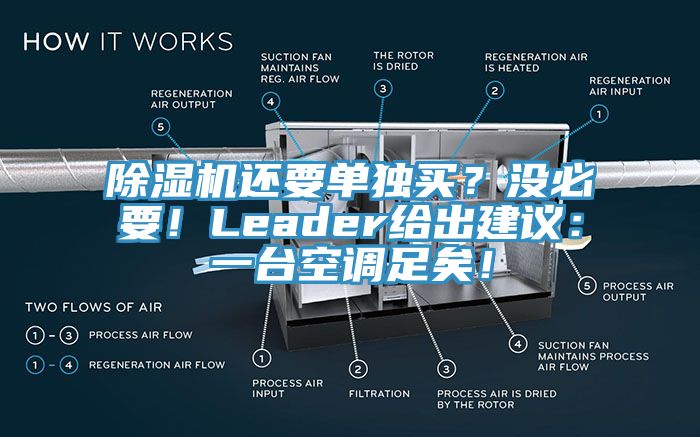 除濕機還要單獨買(mǎi)？沒(méi)必要！Leader給出建議：一臺空調足矣！