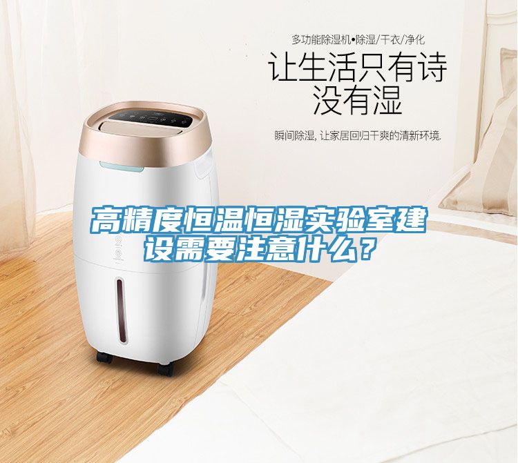 高精度恒溫恒濕實(shí)驗室建設需要注意什么？
