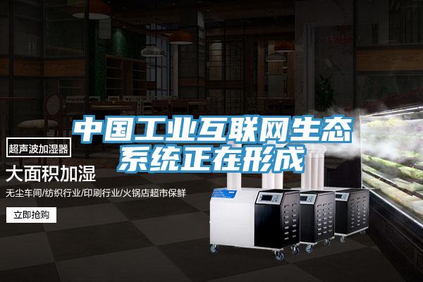 中國工業(yè)互聯(lián)網(wǎng)生態(tài)系統正在形成