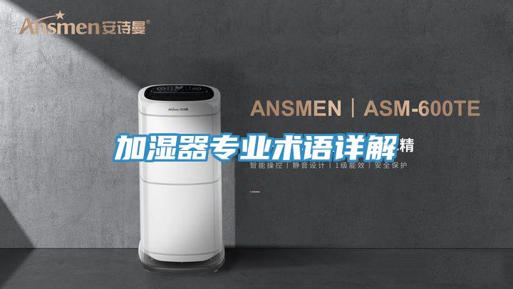 加濕器專(zhuān)業(yè)術(shù)語(yǔ)詳解