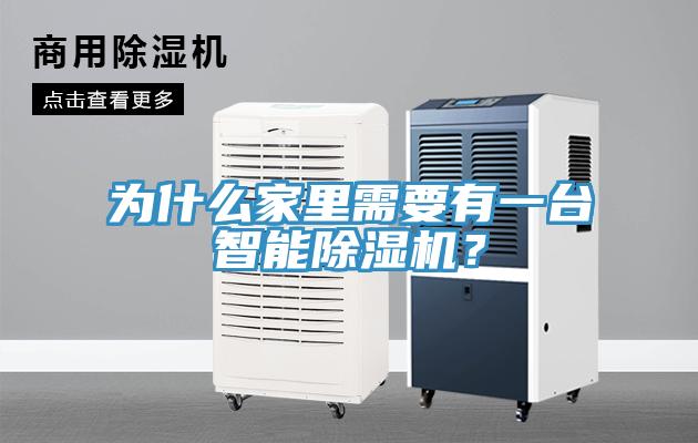 為什么家里需要有一臺智能除濕機？