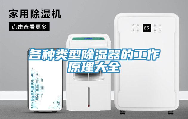 各種類(lèi)型除濕器的工作原理大全