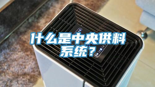 什么是中央供料系統？