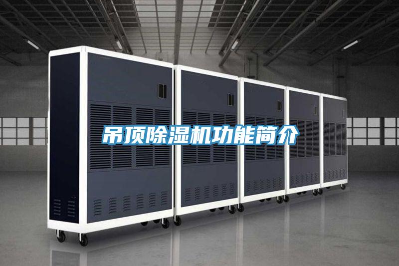 吊頂除濕機功能簡(jiǎn)介