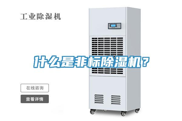 什么是非標除濕機？