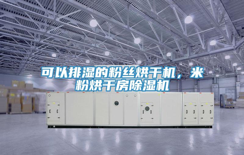 可以排濕的粉絲烘干機，米粉烘干房除濕機
