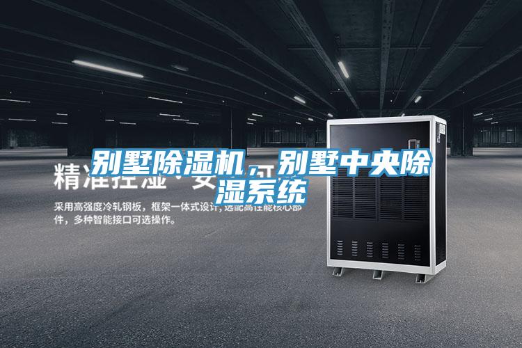 別墅除濕機，別墅中央除濕系統