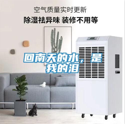 回南天的水，是我的淚